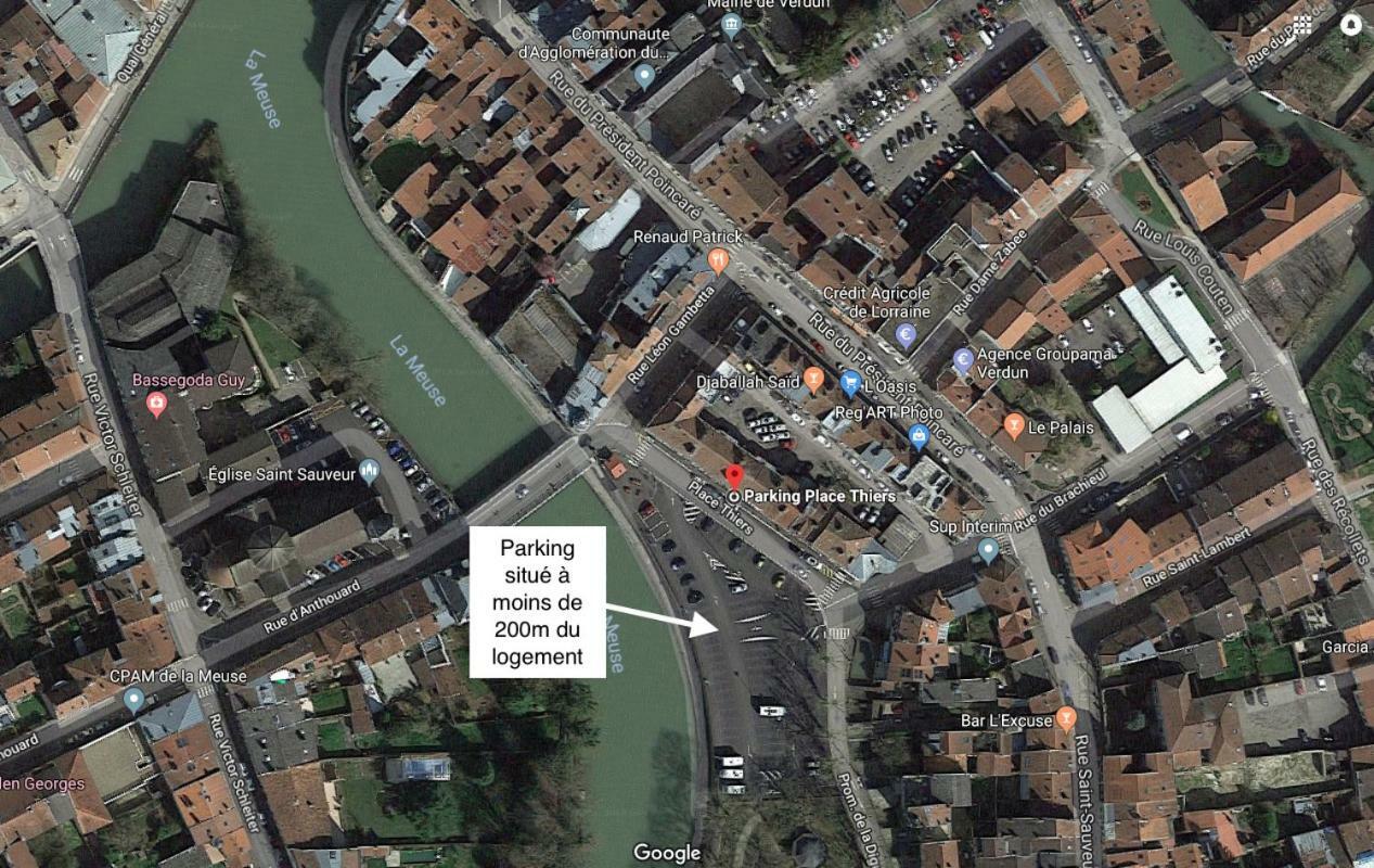 Sympathique Logement En Centre Ville Verdun-sur-Meuse Ngoại thất bức ảnh